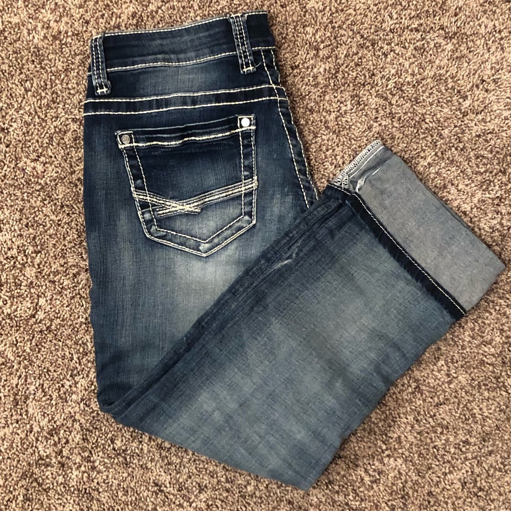BKE Denim Capris